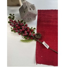 Ветка новогодняя искусственная 40см 