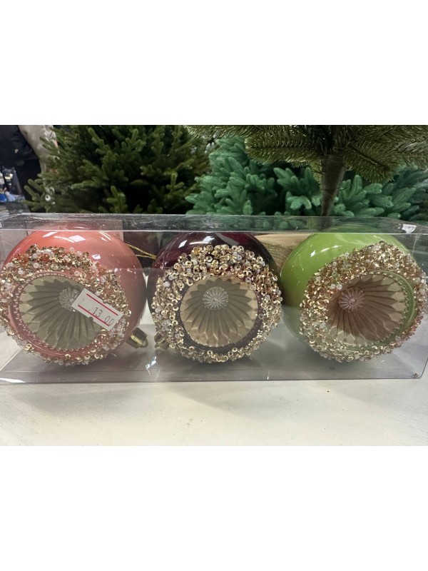 Набор шаров  8 См 3шт