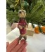 Украшение новогоднее подвесное Собачка 9,7 * 2,8 *2,8 см недорого