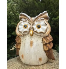 Статуэтка новогодняя Сова 25 см