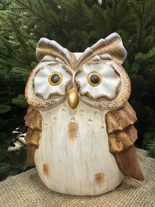 Статуэтка новогодняя Сова 25 см