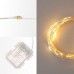 Купить Гирлянда Роса 10м, 100LED, теплый белый, IP44, на батарейках 3хАА, с пультом 8 режимов