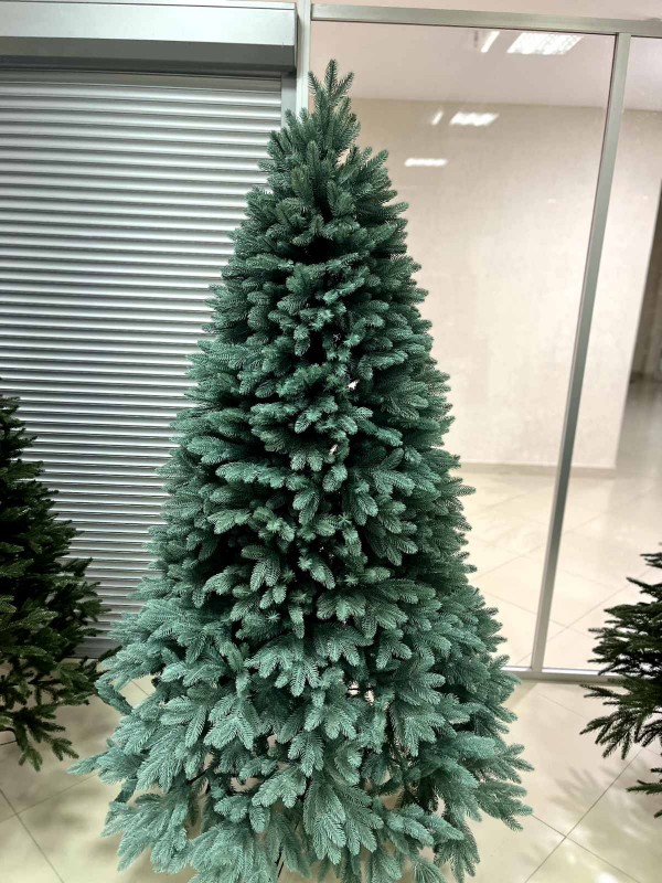 Елка Exclusive Голубая Литая VIP (100% литая) 