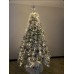 Искусственная Литая елка Заснеженная Стефани (без веток ПВХ) EXCLUSIVE 2,1м